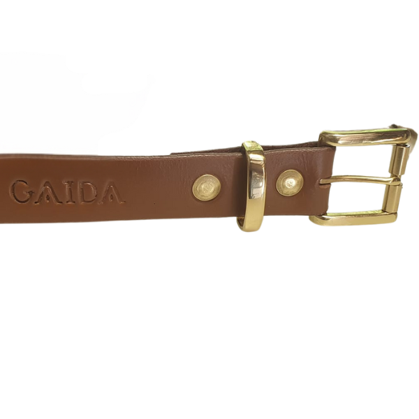 ladies custom handcrafted leather belt